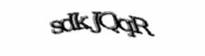 Security check image, please type the characters shown