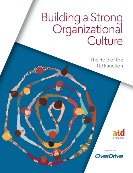 192304_Building a Strong Organizational Culture: The Role of the TD Function