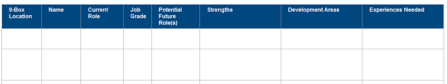 Using Talent Reviews as a Strategic Partner -Rumsey Figure 3 Development Action Plan.png