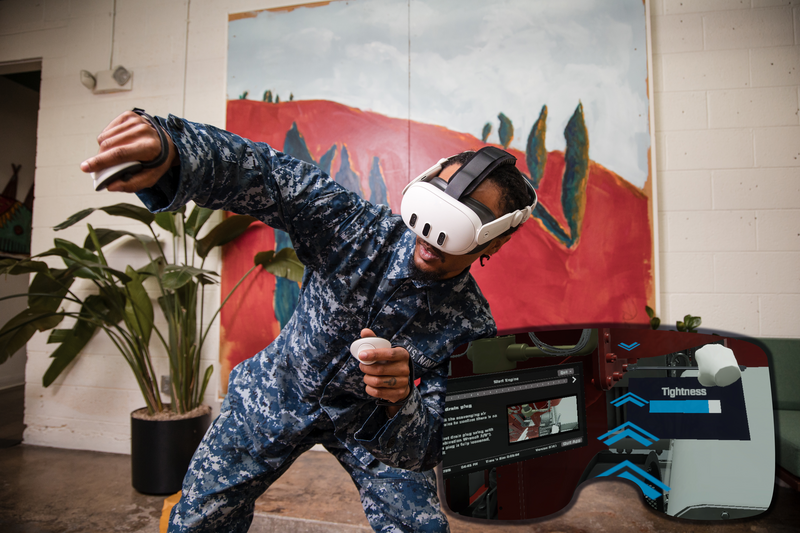 The Navy Brings Training to the Fleet With VR