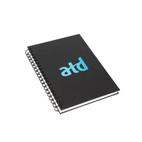 Black Spiral Notebook