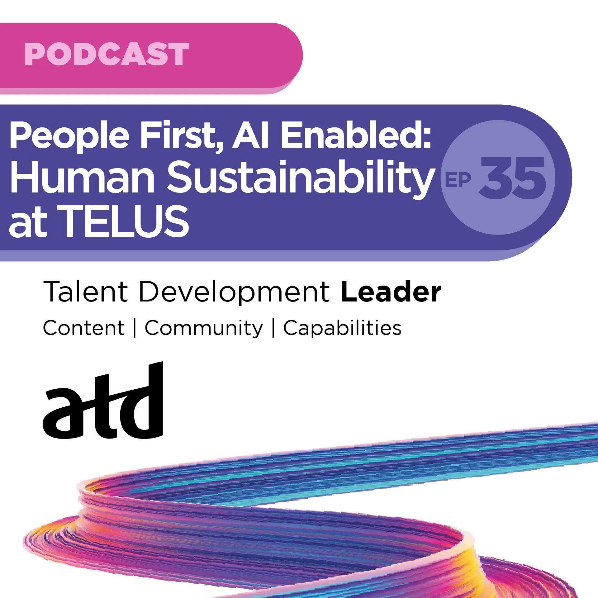 Thumbnails for talent development leader podcast