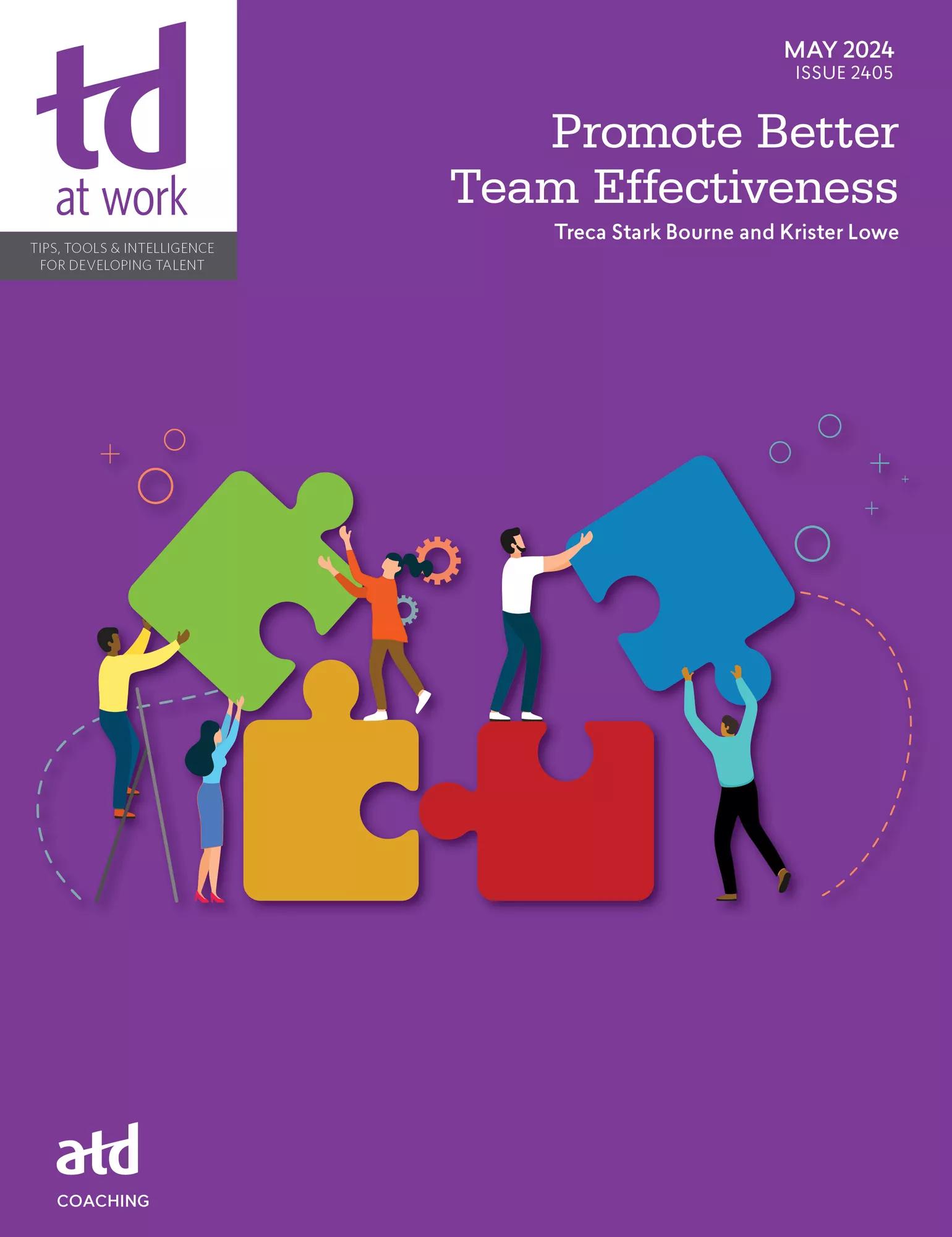 Promote Better Team Effectiveness