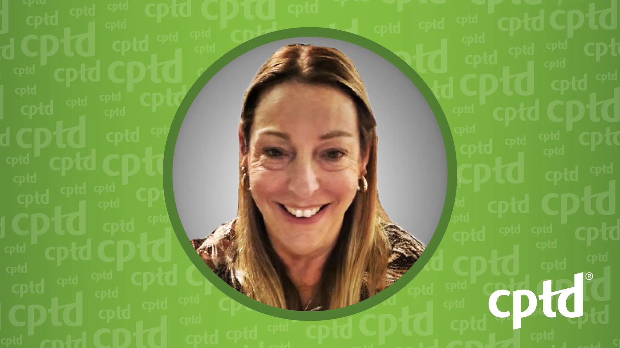 Image of Carol Herold in a green frame