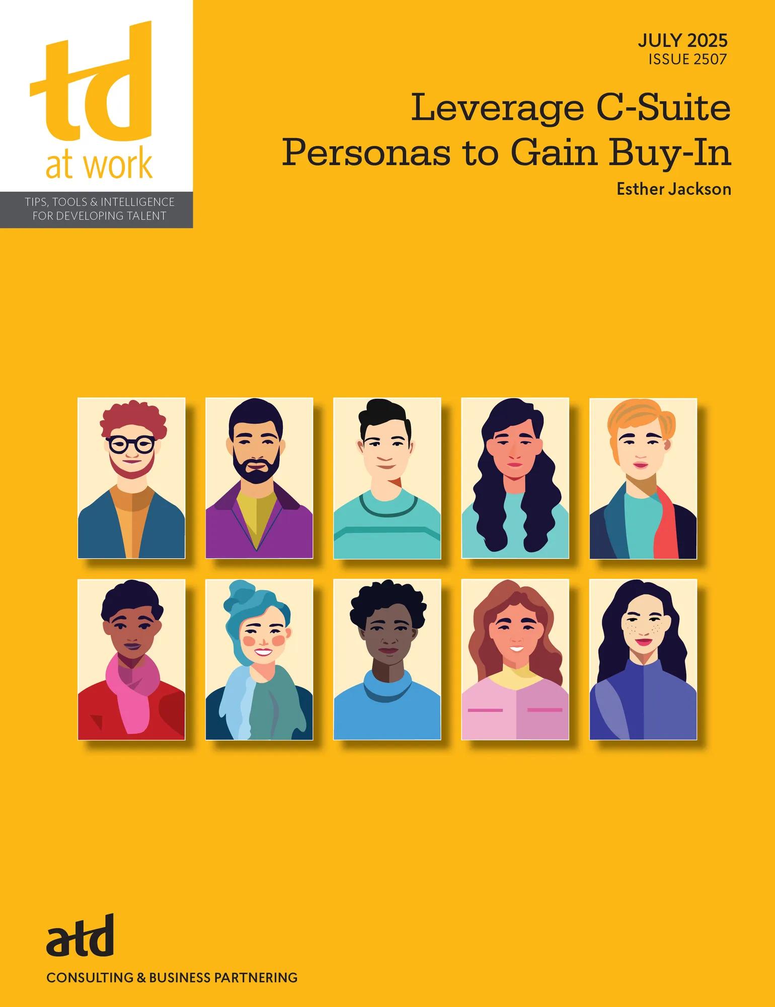 Leverage C-Suite Personas to Gain Buy-In