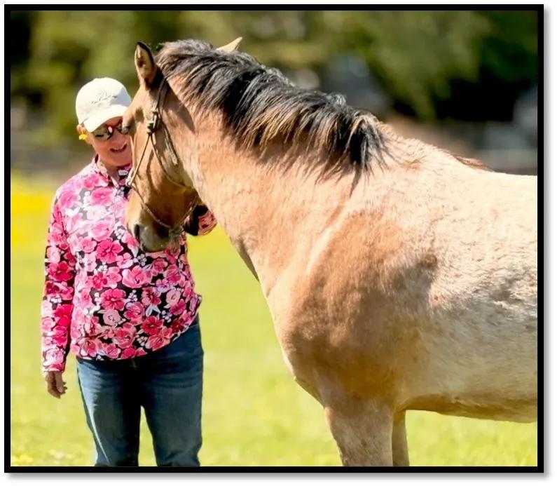 Lisa Gary with Horse